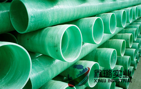 Winding fiber reinforced plastic cable sleeve